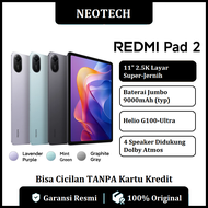 Xiaomi Redmi Pad 2 (4GB/128GB) Garansi Resmi - 11" 2.5 Layar Super-jernih, Baterai jumbo 9000mAh (ty