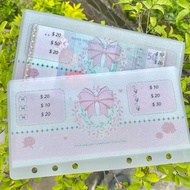 6 pcs Saving A6 Cash Envelope @ Savings $900