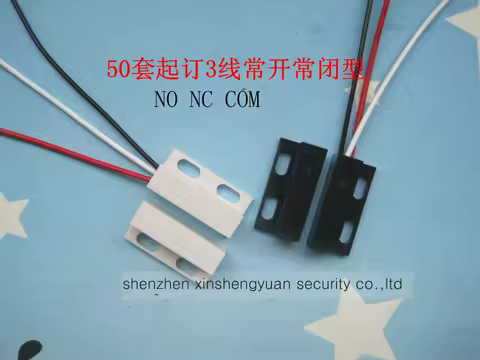 NC & NO Surface-mounted magnetic gap switch for door and window sensor