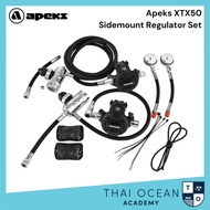 Apeks XTX50 Sidemount Regulator Set