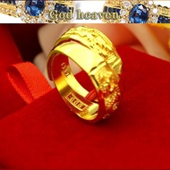 916 gold jewelry yellow 916 gold wedding sand 916 gold dragon and phoenix ring men and women 916 gold couple r salehot