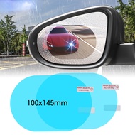 2Pcs Car Rearview Mirror Sticker/Car Window Bathroom Glasses Anti-fog Rainproof Film
