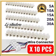 PVC Connector 5A 10A 20A 30A Wire Connector Cable Connector Penyambung Wayar Elektrik 5A,10A,15A,20A
