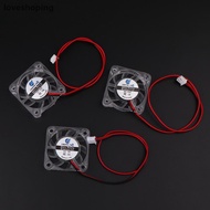 [loveshoping] 1 Piece Hydraulic Bearing Brushless 3D Printer Cooling Fan 4010 5/12/24V Transparent C