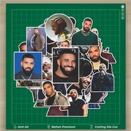 HOT 50 PCS Drake Rapper Stickers Fashion Cars Decal Cool Card Album Custom Vinyl Waterproof - Aesthe