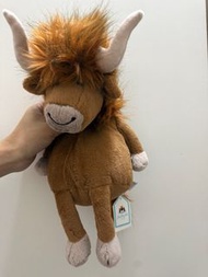 Jellycat 啡色牛牛公仔