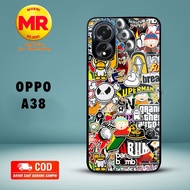 Latest Oppo A38 Case Graffiti Casing Oppo A38 Best Selling Casing Hardcase Softcase Glossy Cheapest