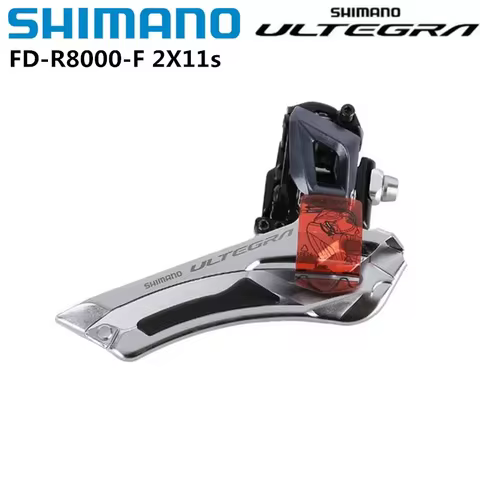 Shimano Ultegra R8000 Front Derailleur 2x11s Bike Bicycle Front Derailleur Braze On Clamp 31.8mm 34.