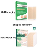 Reusable Silicone Scar Sheets Removal Patch Acne Gel Scar Remove Trauma Burn Sheet Skin Repair