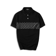 Men's polo T-shirt, Men'S polo T-shirt, Crocodile Cotton Men's polo Shirt with design pattern - elegant LuckyMen Menswear