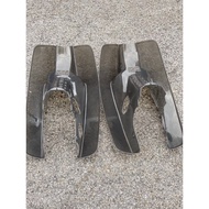 Kepak Sayap Leg Shield Kepuk Kebuk Honda Ex5 HP / Dream Transparent Black Hitam
