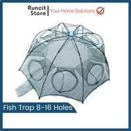 Bubu Payung Ikan Udang Ketam Fish Crab Fishing Trap Bento Jala Ikan Bubu Payung Mudah