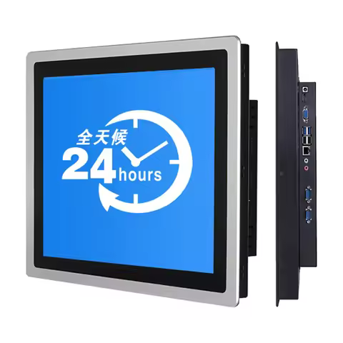 12 10 15 Inch Industrial All In One Panel PC Computer with Capacitive Touch Core i3 i5 i7 With 4G RA