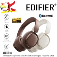 EDIFIER ES850NB Active Noise Cancelling Headphone Wireless Bluetooth Over Ear Gaming Headset 92 Hour