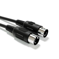 ExcelValley - MIDI Extension Audio Cable - 5 Pin DIN - Male to Male or Female