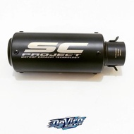 Silencer SC-Project CR-T Black Import Inlet 50 51 Original