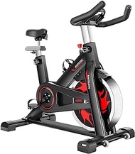 Spinning Bike Exercise Bikes Are Used In Home Gyms, Indoor Stationary Bicycle With Mobile Phone Holder And Bottle Holder, Fitness Spinning Bikes