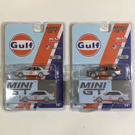 MINI GT 314 BMW M3 E30 Gulf ️[USA Exclusive] ️ Chase & Regular