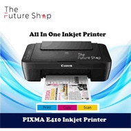 Canon Pixma E410 Ink Efficient 3 in 1 Inkjet Printer (Print, Scan &amp; Copy) (Come with ink cartridge)