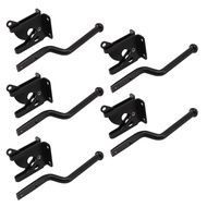 (LAC1) 5X Self Locking Gate Latch Automatic Heavy Force Lever Fence Gate Lock for Wood Fence Gate Do