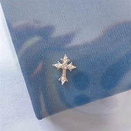 Set of 2 nail charms attached to A8 cross nails