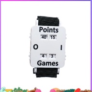 Tennis Score Keeper Wristband 8cm Big Screen Portable Counter Wearable Match Accurate Score Tracking