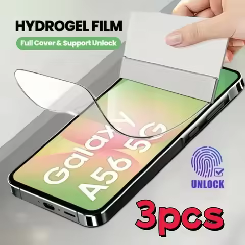 3Pcs Hydrogel Film For Samsung Galaxy A15 A16 A56 A36 A17 A14 A25 A24 A55 A53 A52 A57 A37 A34 A35 Sc