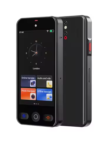 Voice Language Translator Device with 148 Languages Voice Portable Ai Translating Offline Translatio