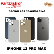 IPHONE BACKGLASS BACKCASING/ BACKDOOR/ BACK COVER/ 12PMiphone PRO MAX/