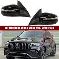 Car Side Door Mirror For Mercedes Benz G-Class W167 GLE350 GLE450 GLE580 2020-2023 Auto Electric Fol