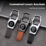 TANK Leather Metal Car Keychain High-end Buckle-style Keychain Motorcycle Keychain for GWM Tank 300 