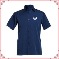 BAJU KORPORATE PEREMPUAN PLAIN COLOR ROYAL BLUE (FC-999G) JENAMA MR.2 LENGAN PANJANG