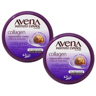Avena Instituto Español Collagen Regeneration Cream, Softens & Moisturizes, Skin Repair Formula, 2-P