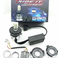 HEADLAMP H4/H6 LED SUPER LIGHT 3 SIDES/ LED FRONT LIGHT 3 SIDES SUPER BRIGHT BEST QUALITY