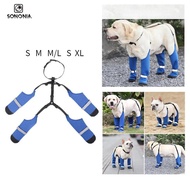 [SONONIA] Dog Suspender Boots Dog Booties Leggings Paw Protector Breathable Dirtyproof