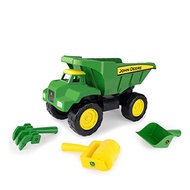 John Deere Big Scoop Sandbox Dump Truck Toy with Loader - Toddler Outdoor Toys and Summer Toys - Ove