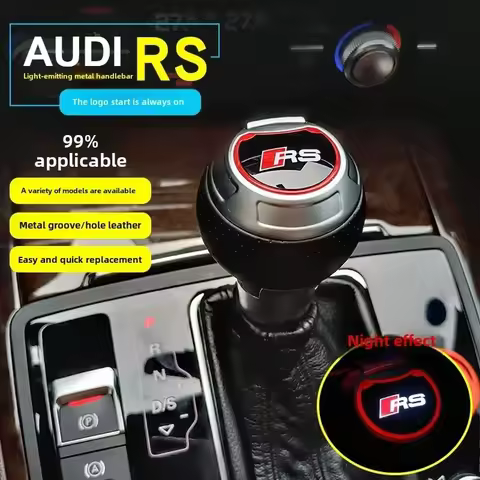 Suitable for Audi A6L S3 S5 A1 A7 SQ5 RS4 RS6S7 Q3 S4 S7 A3 Q2L RS3 RS5 RS7 S6 gear knob handle head