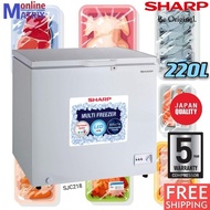 Sharp sjc218 chest freezer 220l