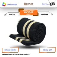 kain rib /bur untuk kerah bisban manset jaket sweater/rib bur pengganti kerah lengan pinggang