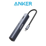 Anker USB C Hub, PowerExpand 6 in 1 USB C PD Ethernet Hub with 65W Power Delivery, 4K HDMI, 1Gbps Ethernet, USB C, 2 USB