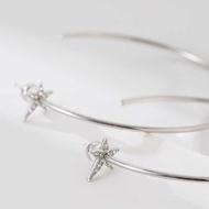 [Big hoop Earrings] Plain hoop Earrings hoop Big Earrings hoop Fashion High-End Earrings All-Match O