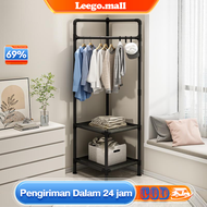LG Rak Hanger Sudut Serbaguna Rak Gantung Serbaguna Rak Baju Portable Lemari Pakaian Serbaguna
