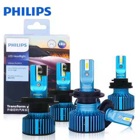 Philips Ultinon Pro3013 H7 Led Headlights H1 H4 Led High and Low Beam H11 H8 H9 9005 HB3 9006 HB3 90
