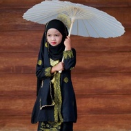 Kebaya Exclusive Budak DAN VEIL Songket songket cotton muslimah