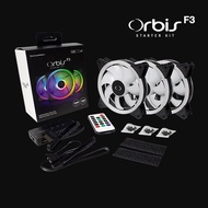 Tecware ORBIS F3 Starter Kit - 3 Fans PWM ARGB with Remote Controller