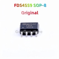 5pcs Original FDS4559 SOP-8 FDS 4559 SOP8 SMD 3.5A/60V N+P-Channel MOSFET Transistor New Genuine