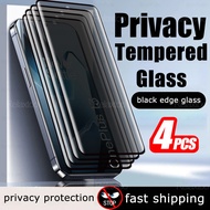 4Pieces Curved Screen Protector For OnePlus 13 5G Global 6.82'' Privacy Tempered Glass 1+13 One Plus