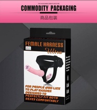 Strapon Strap On belt G-Spot Sex Massager Double Dual Dildo Didlo G spot Gspot A-nal (No vibrator / 