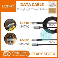 LDNIO TC-10c Data Cable TC-11c USB4 Type C to C 240W Charge & Sync 40Gbps 8K@60Hz HD
