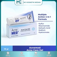 Acne MED-Acne Care Gel 18gr-Acnemed Acne Care Gel is formulated to treat Acne-prone skin, able to re
